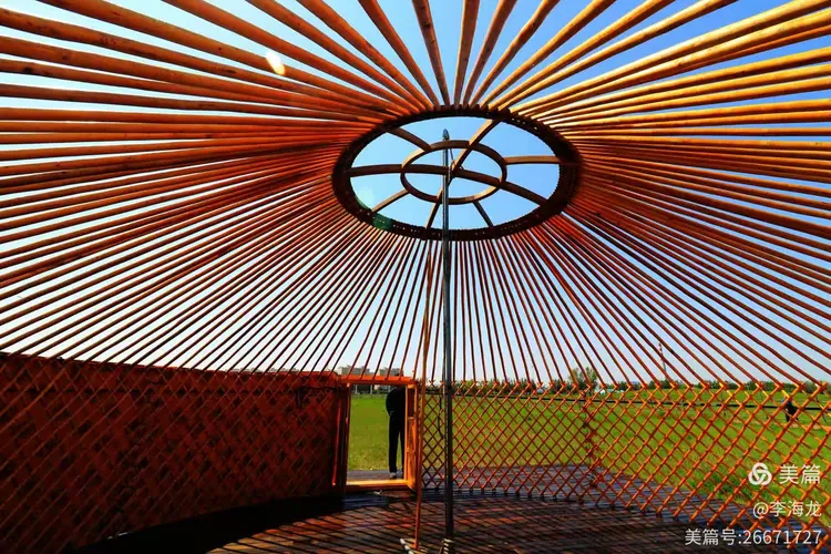 摄影笔记——搭建蒙古包